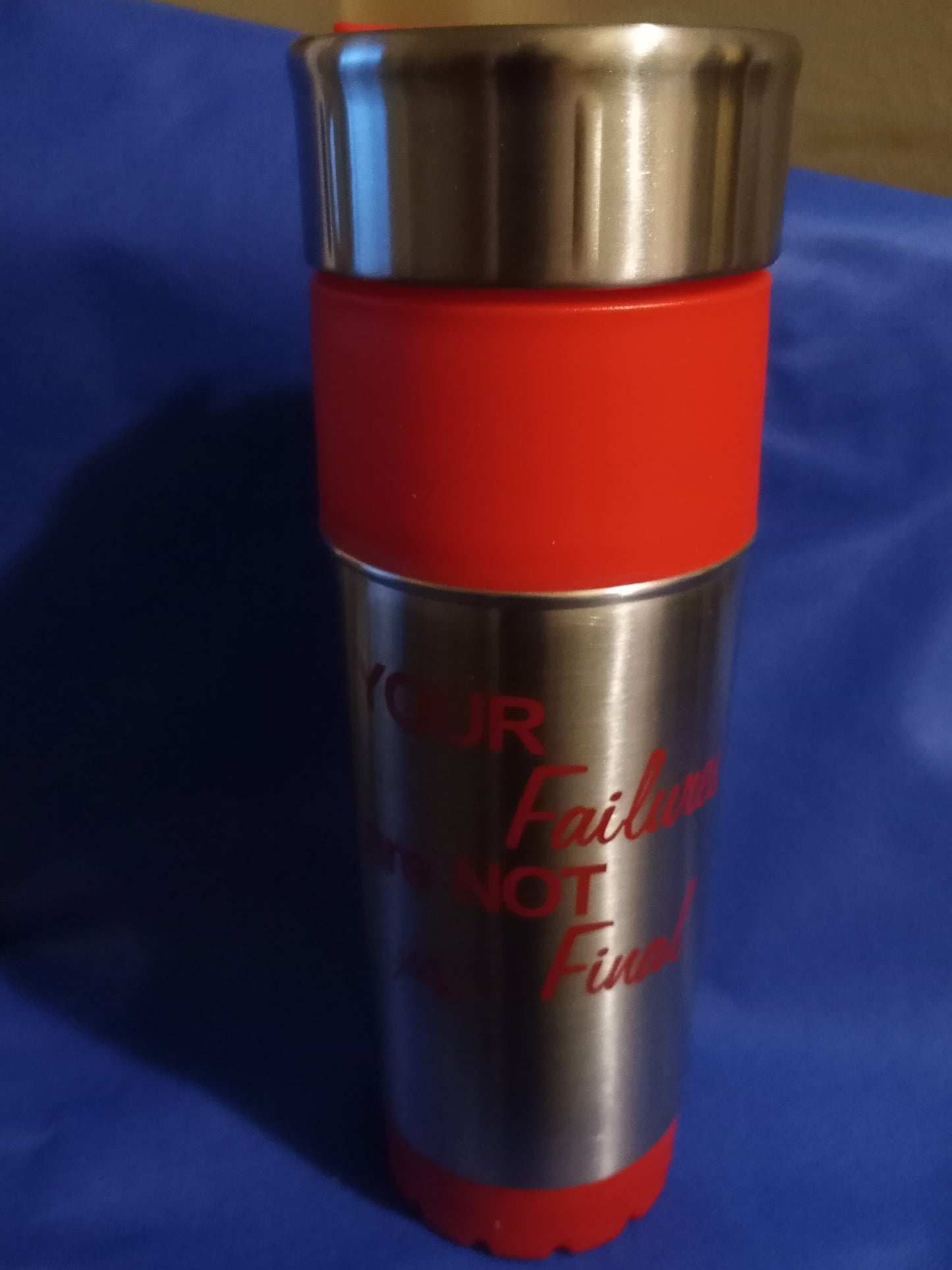 Travel Mug - "Your Failures Are NOT Final" 16 oz