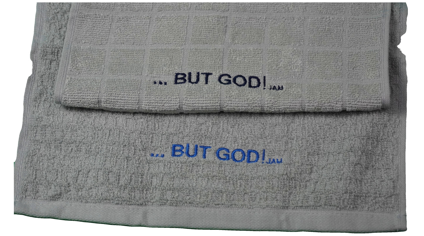 Sweat Towels ~ " . . . BUT GOD! "