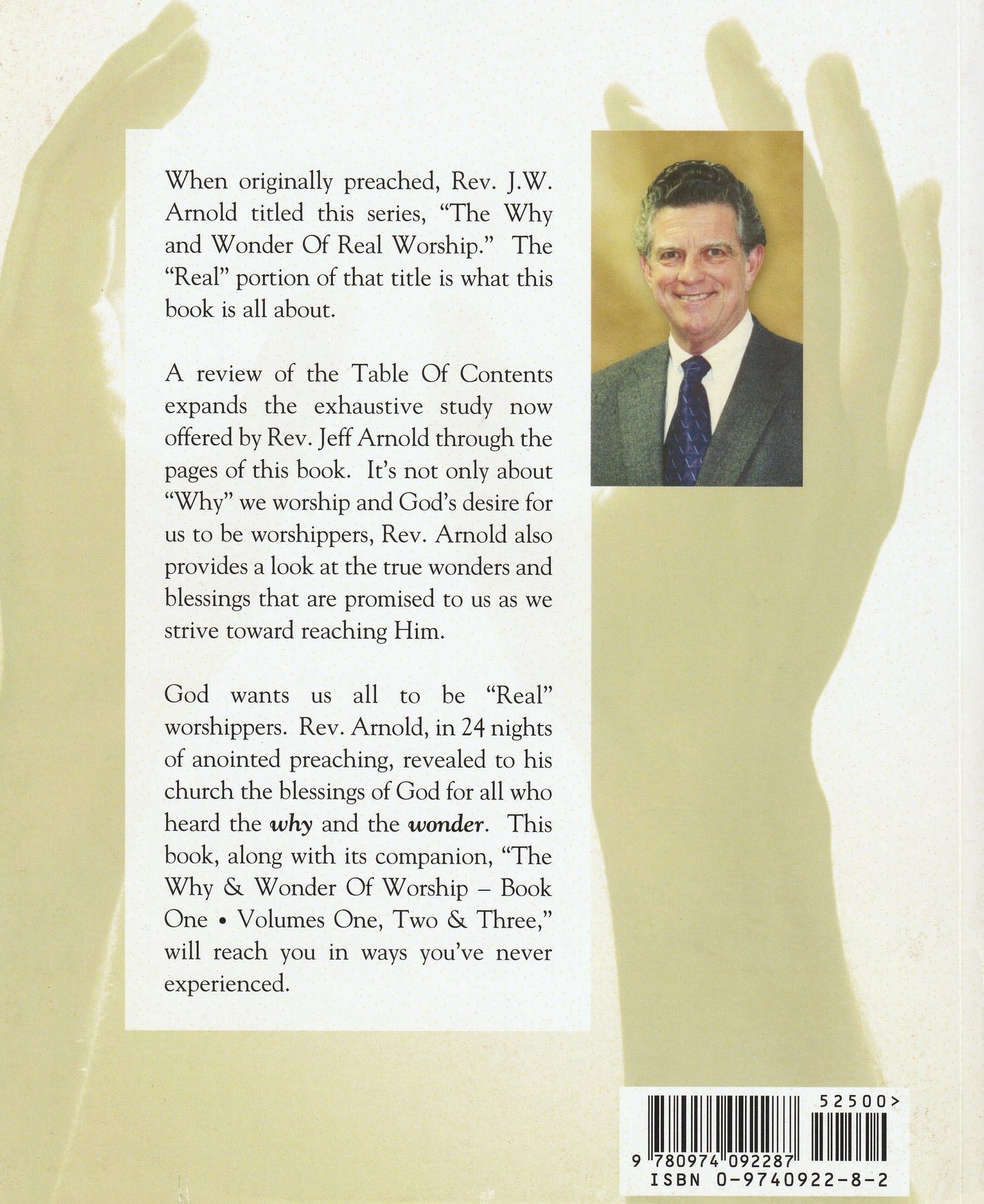 The Why & Wonder Of Worship - Book Two: The Final Series - 281 pages - $25